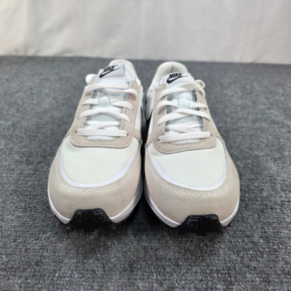 Nike Waffle Nav Mens White Black Phantom Sneakers FJ4195-100 Size 10 - Picture 3 of 8